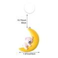 thumbnail image 3 of Jiibva Floating Fish Tank Decoration Moon Animal Aquarium Decoration Cute Betta Fish Toys Fish Tank Landscape Accessories, 3 of 7