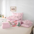 thumbnail image 6 of Castle Fairy Kids Children Xmas Snowman Twin Bedding Sets 7-Piece,Merry Christmas Bedding Comforter Set Microfiber,Happy New Year Breathable Sheet Sets,Ultra Soft Home Decor,Reversible, 6 of 8