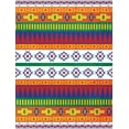 thumbnail image 2 of Grey, Jace 12x14 Gold Ornate Wood Framed with Double Matting Museum Art Print Titled - Aztec Patterned Mate Colors, 2 of 4