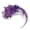Purple, variant on Peacock Feather Hair Clip Fascinator Hat 1920s Hair Accessories for Women Church Derby Halloween Headpiece