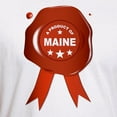 thumbnail image 3 of CafePress - A Product Of Maine T Shirt - Fitted T-Shirt, Vintage Fit Soft Cotton Tee, 3 of 4
