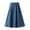Dark Blue, variant on Aofany Women Summer Denim Skirt Casual High Waist A line Skirt with Pocket Button Midi Jeans Skirts