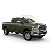 MotoShield Pro Premium Professional 2mil Precut Ceramic Window Tint Film for 2009-2018 Dodge Ram 1500 Quad Cab — (Front Windshield 50%) + Lifetime Warranty