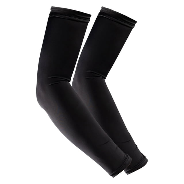 WZXFASHION Adult Polyester Ice Sleeve Summer Ice Outdoor Lightweight Arm Cover Clothing Shoes & Accessories Black XXL