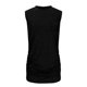 thumbnail image 4 of Blusas para las Mujeres Casual Verano Color Sólido Cuello Redondo Bolsillo sin Mangas Tanque Blusa, Poliéster Casual Top, Lavado de Manos, 4 of 6