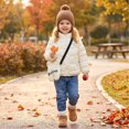 thumbnail image 4 of Abcomgle Girls Puffer Jackets Size 7-8 Winter Stand Collar Puffer Jacket Kids Warm Lightweight Winter Coats for Boys Quilted Padded Winter Jacket for Toddler Boys, 4 of 9