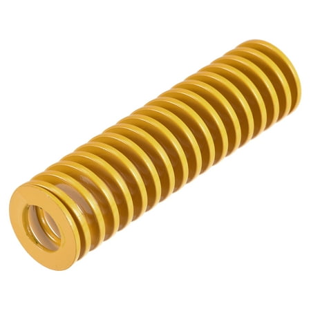 

Uxcell Die Spring 27mm OD 100mm Length Stamping Light Load Compression Yellow