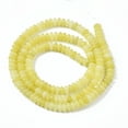 thumbnail image 2 of Natural Lemon Jade Beads Strands Rondelle 4~5x2mm Hole: 0.8mm 170~175pcs/strand 14.96~15.35 inch(38~39cm), 2 of 4
