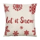 thumbnail image 2 of Funda de Almohada Navideña de 45 X 45 Cm. Ideal para Decoración Navideña o de Invierno. Ideal para Sofás., 2 of 6