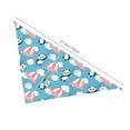 thumbnail image 3 of Goofa Panda Flying in the Sky Printing Dog Bandana ,Cat Scarf Adjustable Bib Handkerchief Accessories for Dogs Cats,Pet scarf,Pet fashion, 3 of 6