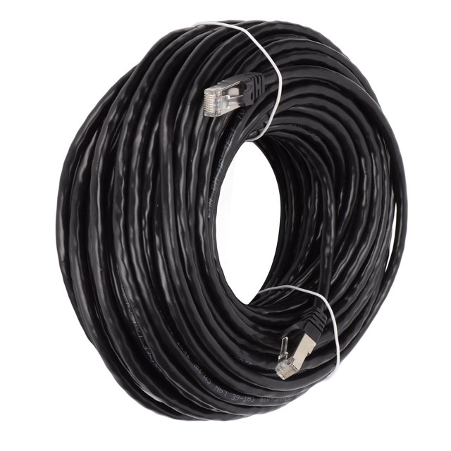 Cat 6 Ethernet Cable, EMI Low Return Loss 10Gbps High Speed RJ 45 Connector, /10ft, 10m/33ft, 20m/66ft, 30m/98ft, for LAN Networks