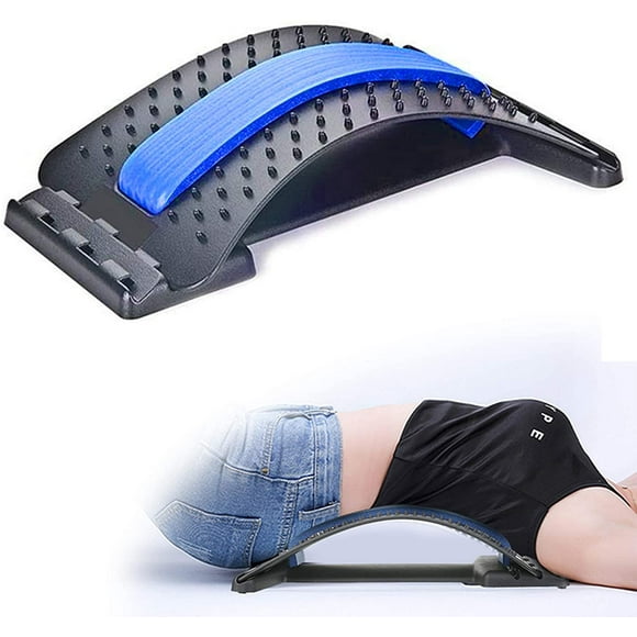 Back Stretcher,Back Massager,Lumbar Stretcher, Multi-Level Back Massage Stretcher Device
