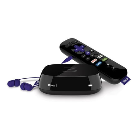 Roku 3 HD 1080p Streaming Media Player with Voice Search and Wi-Fi, 4230R (Refurbished) Roku 3 HD 1080p Streaming Media Player with Voice Search and Wi-Fi, 4230R (Refurbished)