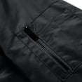 thumbnail image 6 of USNSM Mens Plus Size Jacket Casual Lightweight Windbreaker Coat Solid Color Long Sleeved Lapel Zipper Pocket Outdoor Work Jacket Black M, 6 of 8