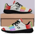 thumbnail image 3 of Hello Summer Ice Cream Watermelon Shoes Sneakers Black Size 9, 3 of 7