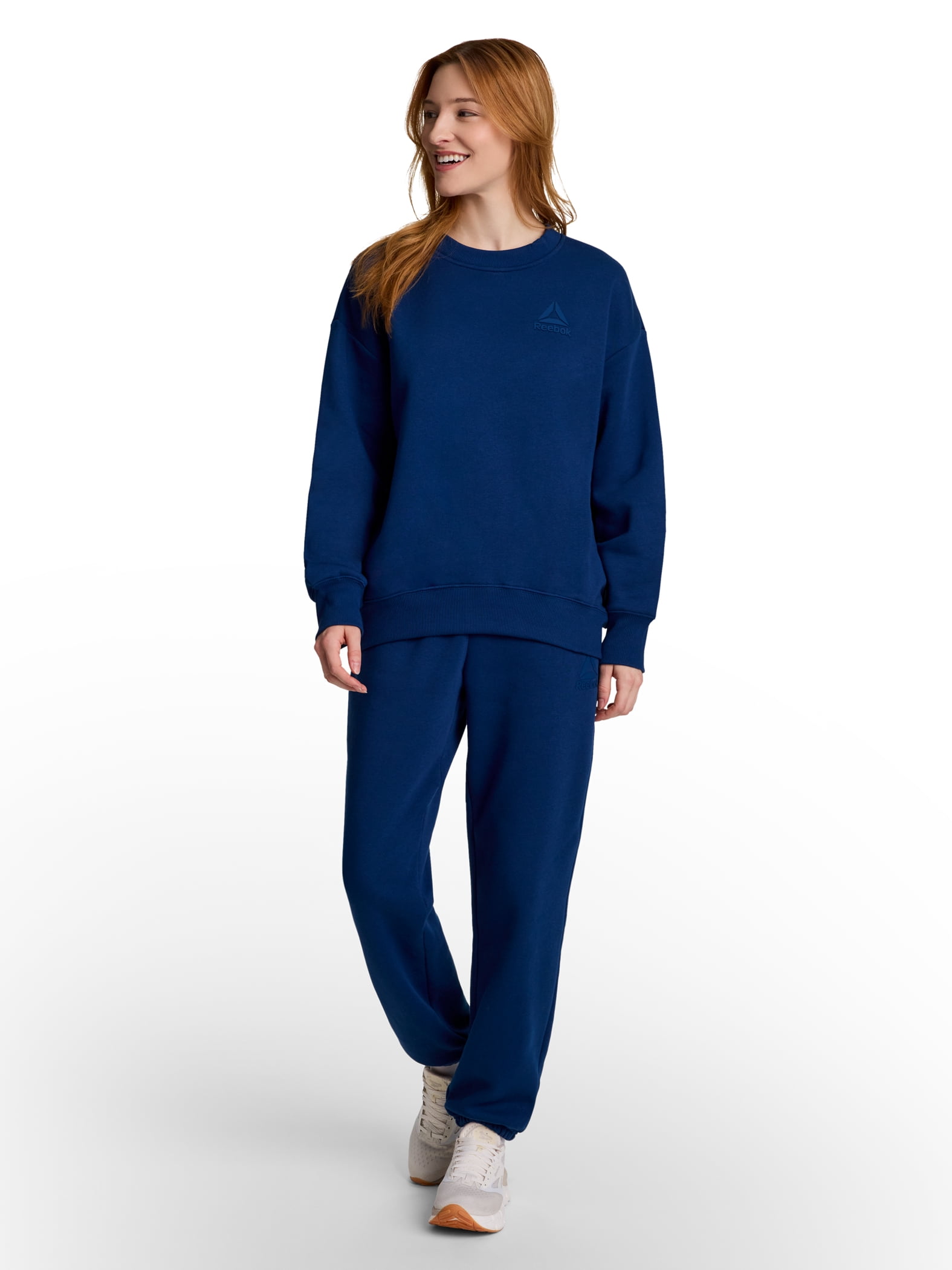 Reebok Women's and Women's Plus Weekender Oversized Cinched Hem Jogger, Sizes XS-4X