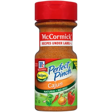 (2 Pack) McCormick Perfect Pinch Cajun Seasoning, 3.18 (Best Cajun Seasoning Brand)