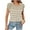 Beige, variant on Summer Savings!YANHAIGONG Women's Striped Knit Sleeveless Tank Tops,2024 Summer Casual Round Neck Striped Sleeveless Shirts ,2024 Trendy Spring Clothes Striped Sleeveless Shirts