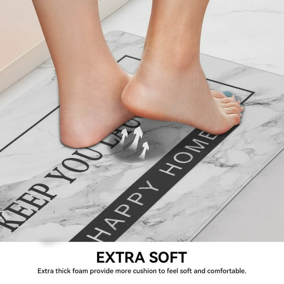 Ray Star Comfort Standing Desk Mat 20''x30'',0.39 Inch Thick Kitchen Mats Anti Fatigue