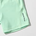 thumbnail image 5 of Gubotare Girls Shorts Quick-Dry Color Block Mid-Rise Athletic Sport Shorts for Running Cycling Yoga Size 15-16 (Green,15-16 Years), 5 of 5