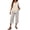 36#Blue, variant on Summer Outfits Two Piece Sets for Women Capri Set Casual Summer Wide Leg Crop Pants and Top Matching Suits Camel 2XL
