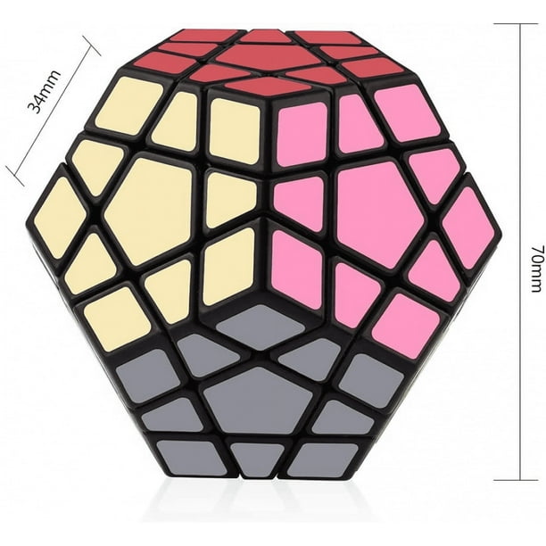 D-FantiX Shengshou Megaminx Speed Cube 3x3 Dodecahedron Hexagon