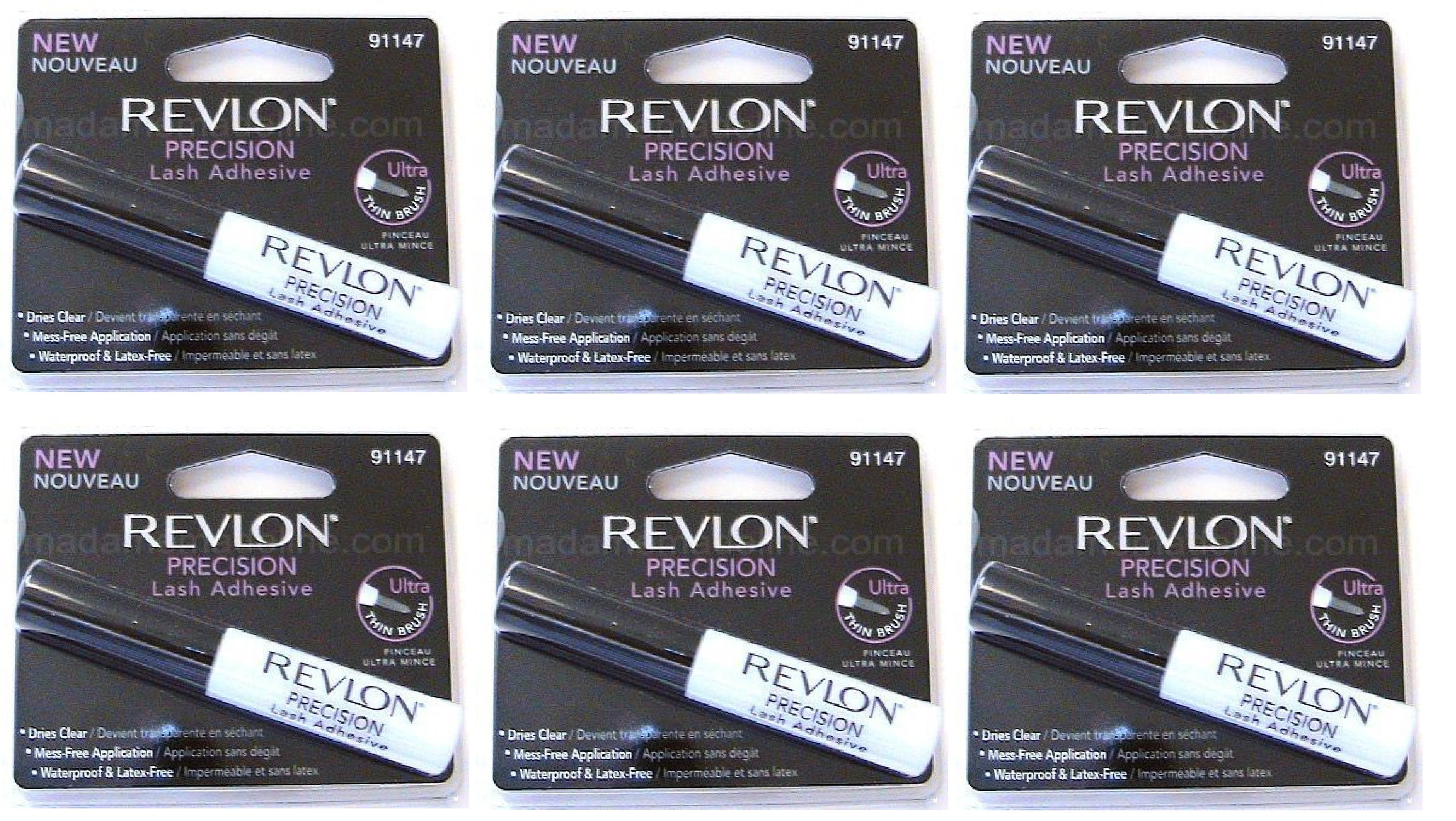 (6 Pack) Revlon Precision Clear Eyelash Adhesive 91164
