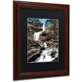 thumbnail image 2 of Trademark Fine Art "Katerskill Fall" Canvas Art by David Ayash Black Matte, Wood Frame, 2 of 4