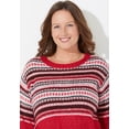 thumbnail image 5 of Catherines Women's Plus Size Fair Isle Pullover Sweater, 5 of 5