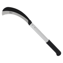 Zenport K311 22.5 Inch Harvest Sickle, 8 Inch Carbon Steel Blade, Black/Silver - 12 Pack
