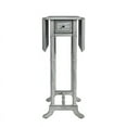 thumbnail image 2 of Butler Specialty Darrow Gray Drop-Leaf Accent Table, 2 of 3