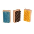 thumbnail image 4 of 3x Cepillos de para snowboard Herramienta de encerado para snowboard Acabado Estructurado Cepillo de nailon/crin Cepillos de para esquís, 4 of 9