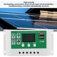 thumbnail image 3 of Pantalla LCD para sistemas de 12 V/24 V, regulador de panel solar eficiente, controlador de carga solar MPPT de 50 A, 3 of 5