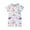 White, variant on Musuos Baby Boy's Dinosaur Print Swimsuit 0-3Y Short Sleeve Round Neck Half Zip Up Rash Guard Swimwear Infant Toddler Bathing Suit