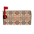thumbnail image 2 of Lsque Traditional Tribal Aztec Mailbox Cover Standard Size ,Magnetic Mailbox Covers Post Wraps Letter Box Cover -25.5x21 in, 2 of 9