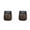 Black 2 Pack, variant on Mesh Clothespin Bag for Clothesline Outdoor,Clothes pin Bag with Zipper Closure,Large Opening,Large-Capacity Clothespin Storage Organizer with Hooks