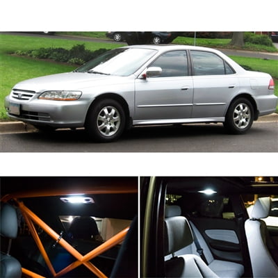 Led Kit For 1998 2002 Honda Accord Interior Light Kit License Plate White