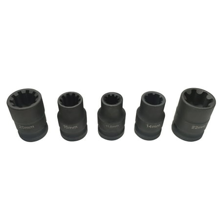 

Brake Caliper Socket Set 5PCS Brake Pad Screw Replacement for