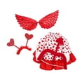 thumbnail image 3 of Disfraces de ganso, ropa, se adapta a una estatua de ganso de 58 cm, disfraz de patio, fiesta al aire libre, decoración del día de Valentín., 3 of 9