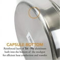 thumbnail image 2 of GasOne 16 Gallon Stainless Steel Home Brew Kettle Pot Pre Drilled 4 PC Set 64 Quart Tri Ply Bottom, 2 of 4