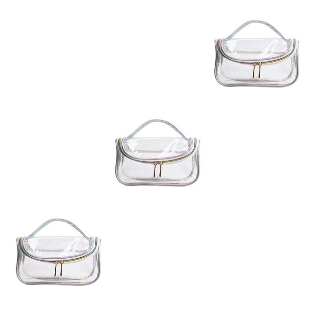 QualitChoice Modèle Sac Cosmétique Commode Femmes Sac de Rangement Sac de Transport Contenant le Type d'Organisateur de Maquillage de Voyage de Type 5 3Set