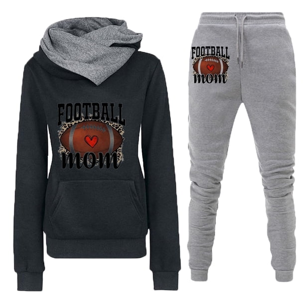 Puntoco Moda Mujer Otoño Invierno Trajes Chándales Impresión Manga Larga Jersey Sudaderas Pantalones Traje Liquidación Puntoco Puntoco-1542