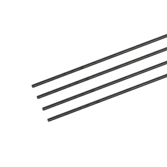 Uxcell Carbon Fiber Rod, 2mm x 450mm for RC Plane DIY Quadcopter Arm, 4 Pack