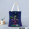 thumbnail image 2 of Beast Boy: Lone Wolf Bolso de tela con estampado de lienzo para mujer, bolsa de compras reutilizable y estética, con cremallera interior, regalo para mujer,40*45cm., 2 of 6