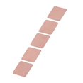 thumbnail image 3 of 20Pcs Copper Heat Sink Shim Strong Thermal Conductivity Copper Thermal Pad for Laptop CPU GPU 0.3mm / 0.01in, 3 of 4
