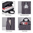 thumbnail image 4 of Hirioo Bat Purple for Lightweight Backpack, Durable and Comfortable, Ideal for Travel, School, Hiking, and Everyday Use, 4 of 9