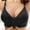 Black, variant on VISALY Wireless Bras Front Closure Bras Minimizer Bras for Older Women No Underwire Full Support Push Up Bras Tshirt Bras Plus Size Bras Everyday Bras Comfortable Bras for Women Black 38
