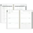thumbnail image 4 of 2026 Mead® Blurred Floral Pink Small Weekly Clear Poly Cover Planner, 4 of 6