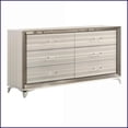 thumbnail image 6 of Bedroom Furniture Set 5-Piece Queen Modern White Solid Wood with Storage & LED | White | Solid Wood+MDF, 6 of 6