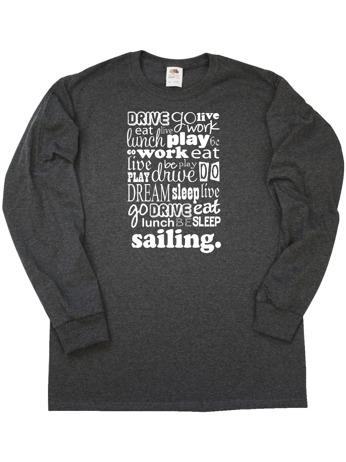 Real Boaters Dont Need Sailing T-Shirt Funny Novelty Mens tee TShirt 